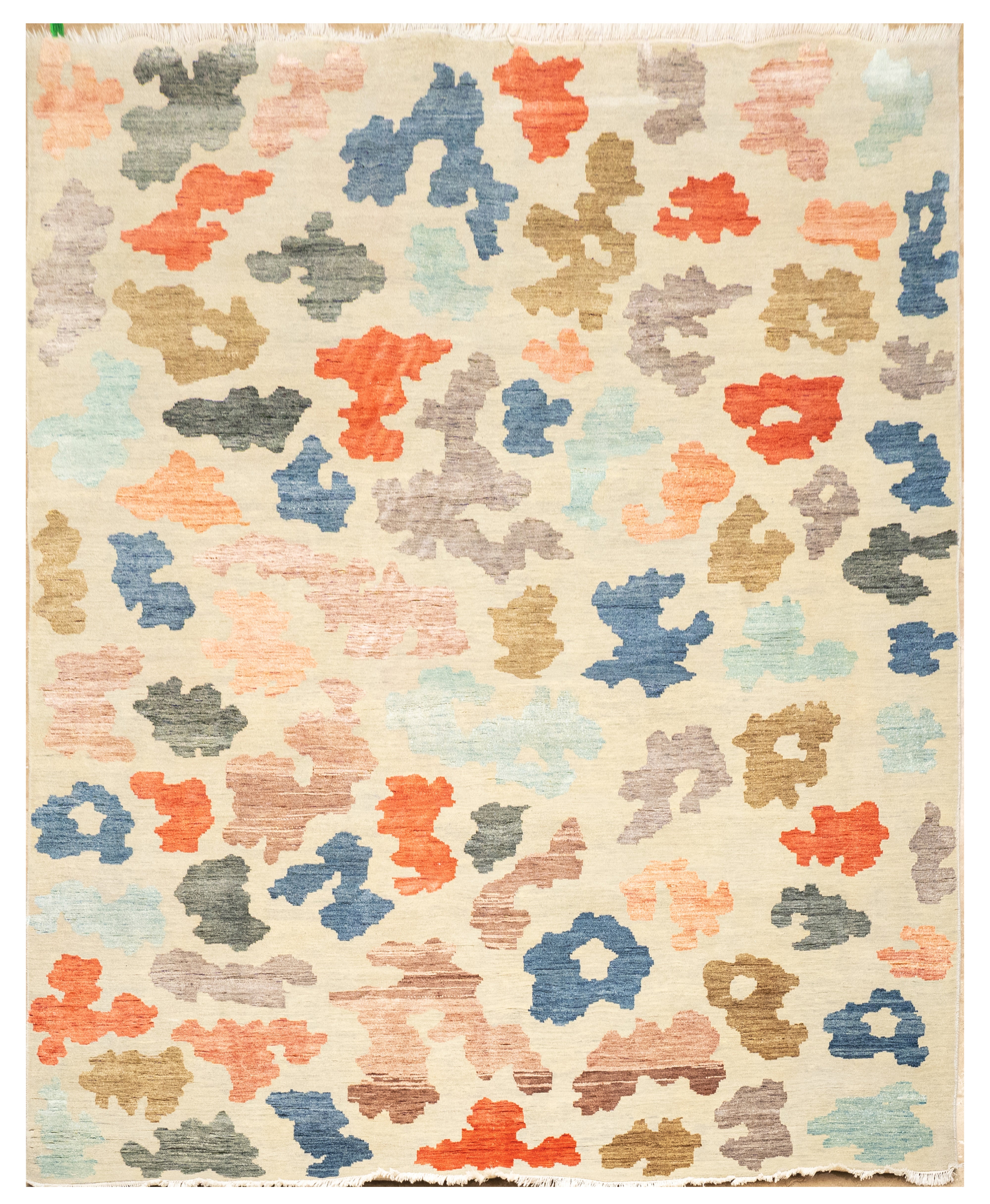 Handknotted Carpet, DIA - 1391 DC CLOUD, Lemon Meringue & Multi
